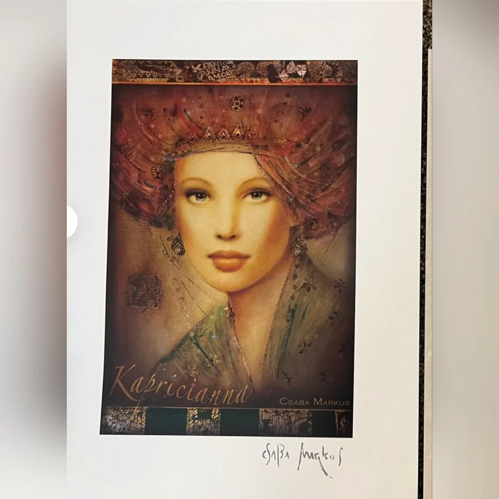 Csaba Markus 12”x9” Print - Kapricianna art - Picture 1 of 6